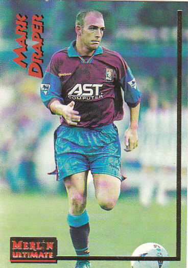 Mark Draper Aston Villa 1995/96 Merlin Ultimate #21